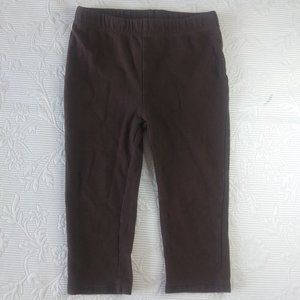 Gumballs | Brown Knit Leggings | 3T